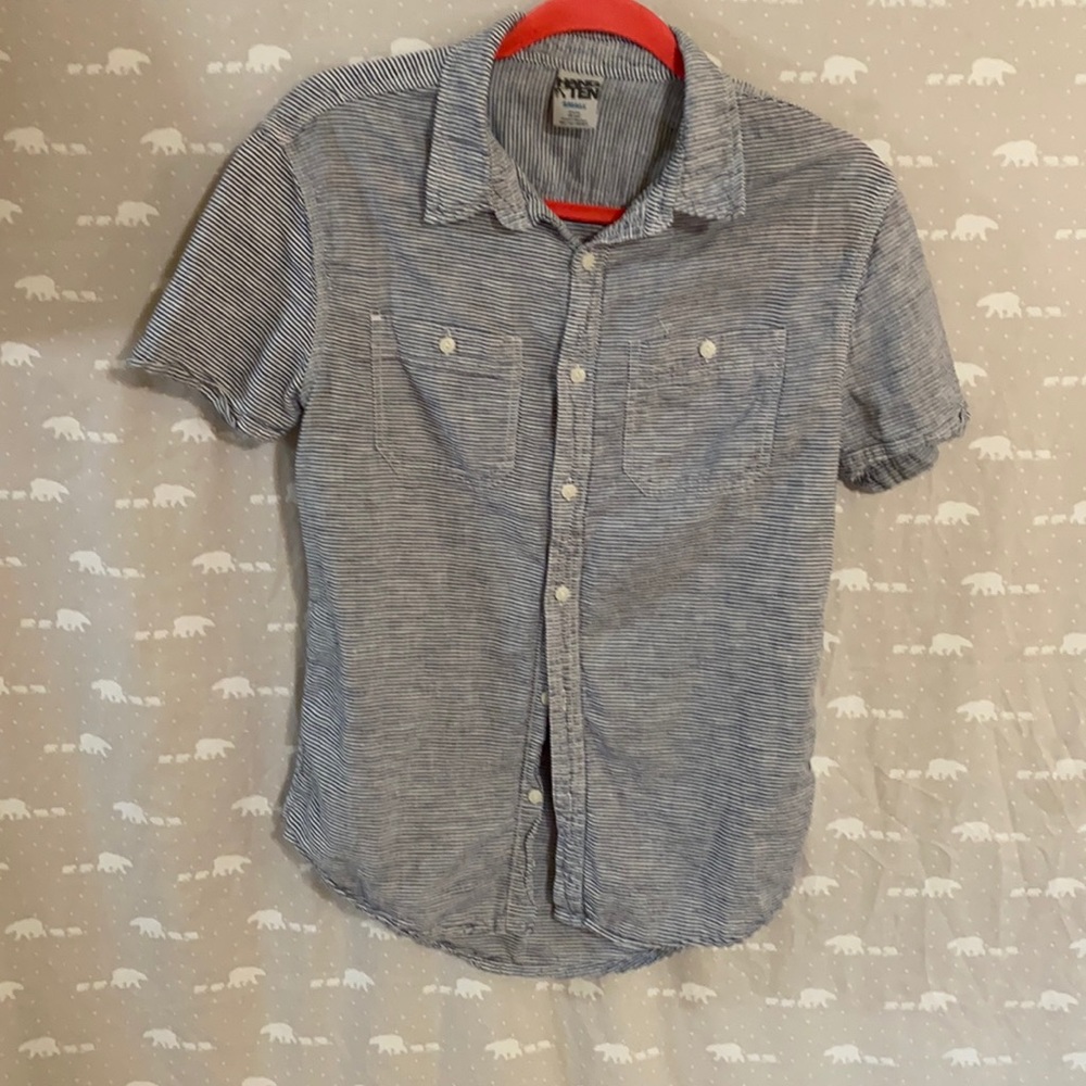 Button up short sleeve